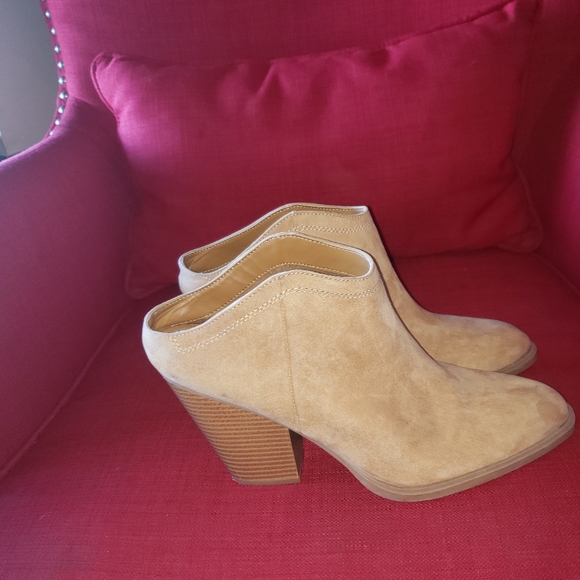 DV suede heeled mules - Picture 2 of 2